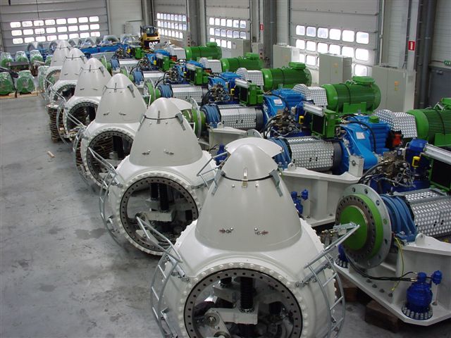 風力發(fā)電機轉盤軸承應用