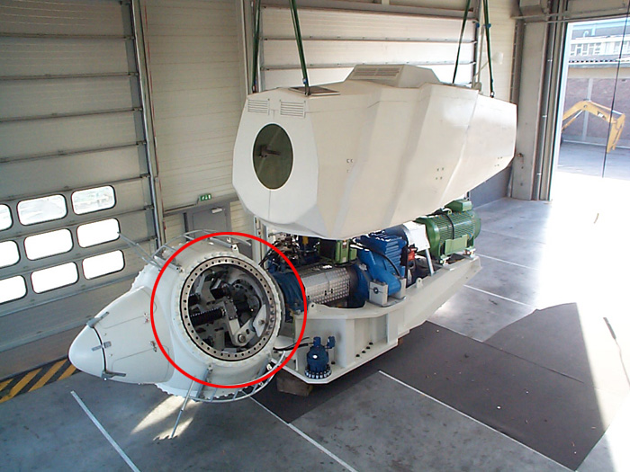 風力發(fā)電機轉盤軸承應用